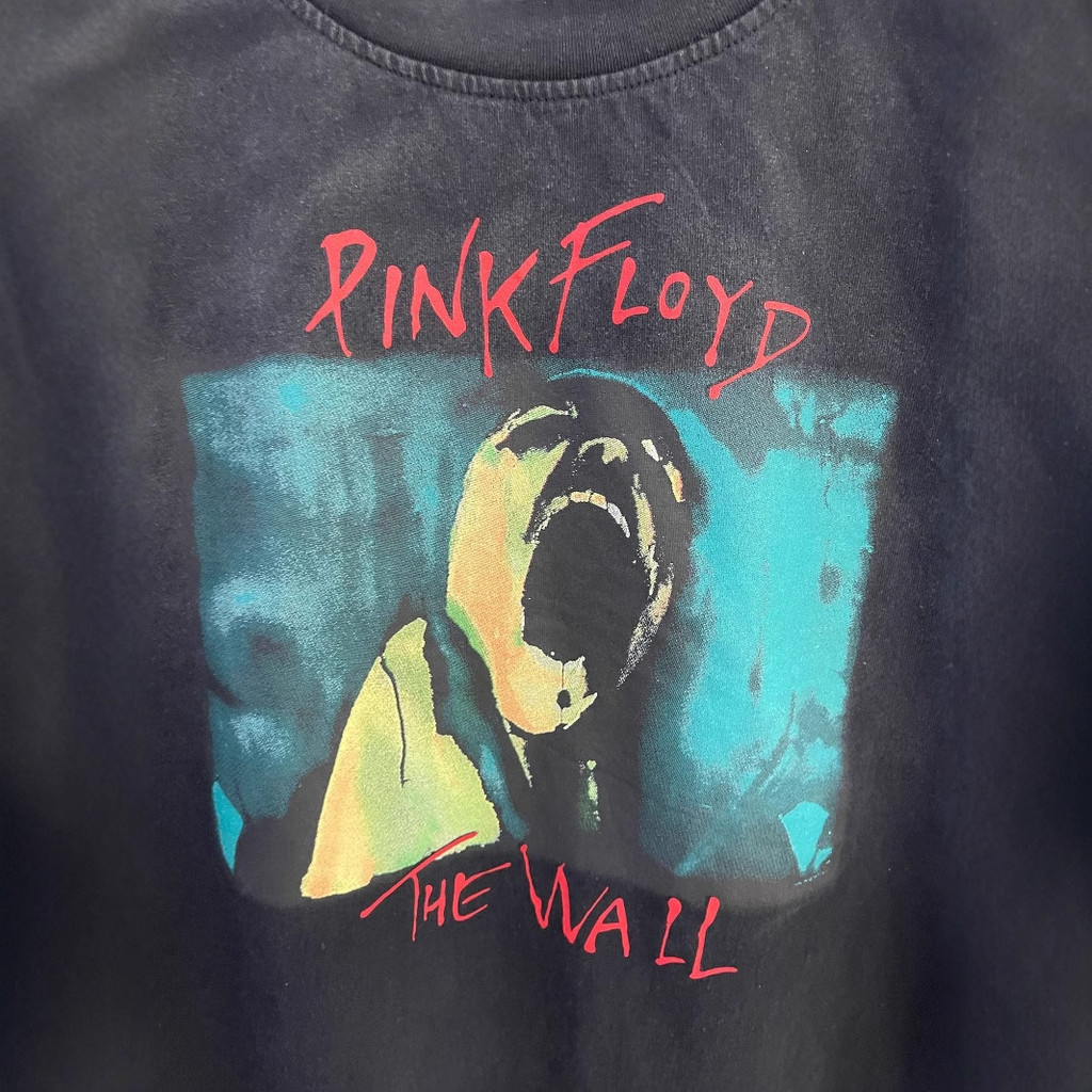 7KCV Pink Floyd Pink Floyd Pink Floyd Rock Band Rửa Nước Đau Khổ Rời Retro Áo Vest Áo Thun Nam