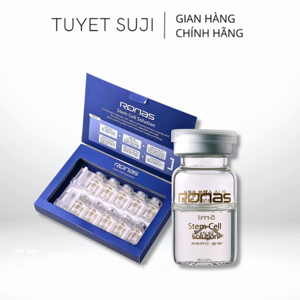 Tế Bào Gốc Ronas Stem Cell Solution Mẫu Mới 2020