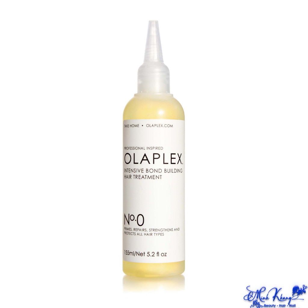 Chai tăng cường liên kết tóc tại nhà Olaplex No.0 Intensive Bond Building Hair Treatment 155ml [ MK 