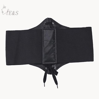 Corset thắt lưng da PU giúp giảm béo, co giãn tốt cho nữ