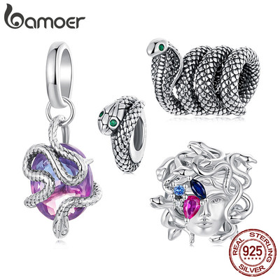 Bạn sẽ yêu dây chuyền mặt medusa rắn bằng bạc 925 này - một món quà tuyệt vời dành cho nàng