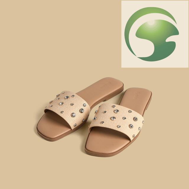 Sandal phẳng mạ đá thời trang AFL Max