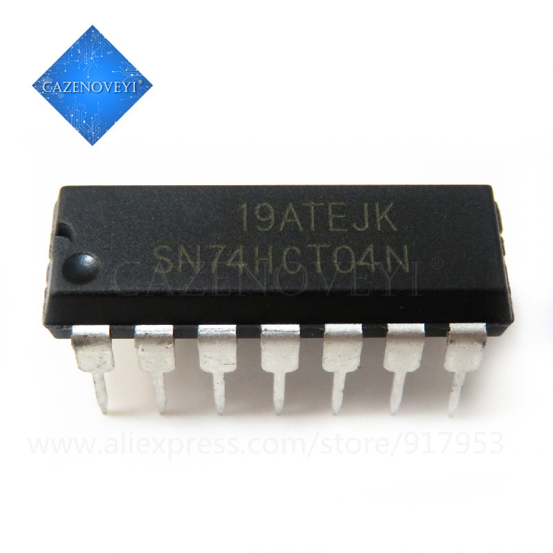 10 Cái SN74HCT04N DIP-14 74HCT04 DIP SN74HCT04 DIP14 74HCT04N chip