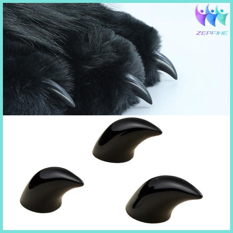 Nio Fursuit Paws Nails Động Vật Thực Tế Móng Tay Nhựa Quái Vật Móng Tay Mèo Paws Găng Tay Stuff