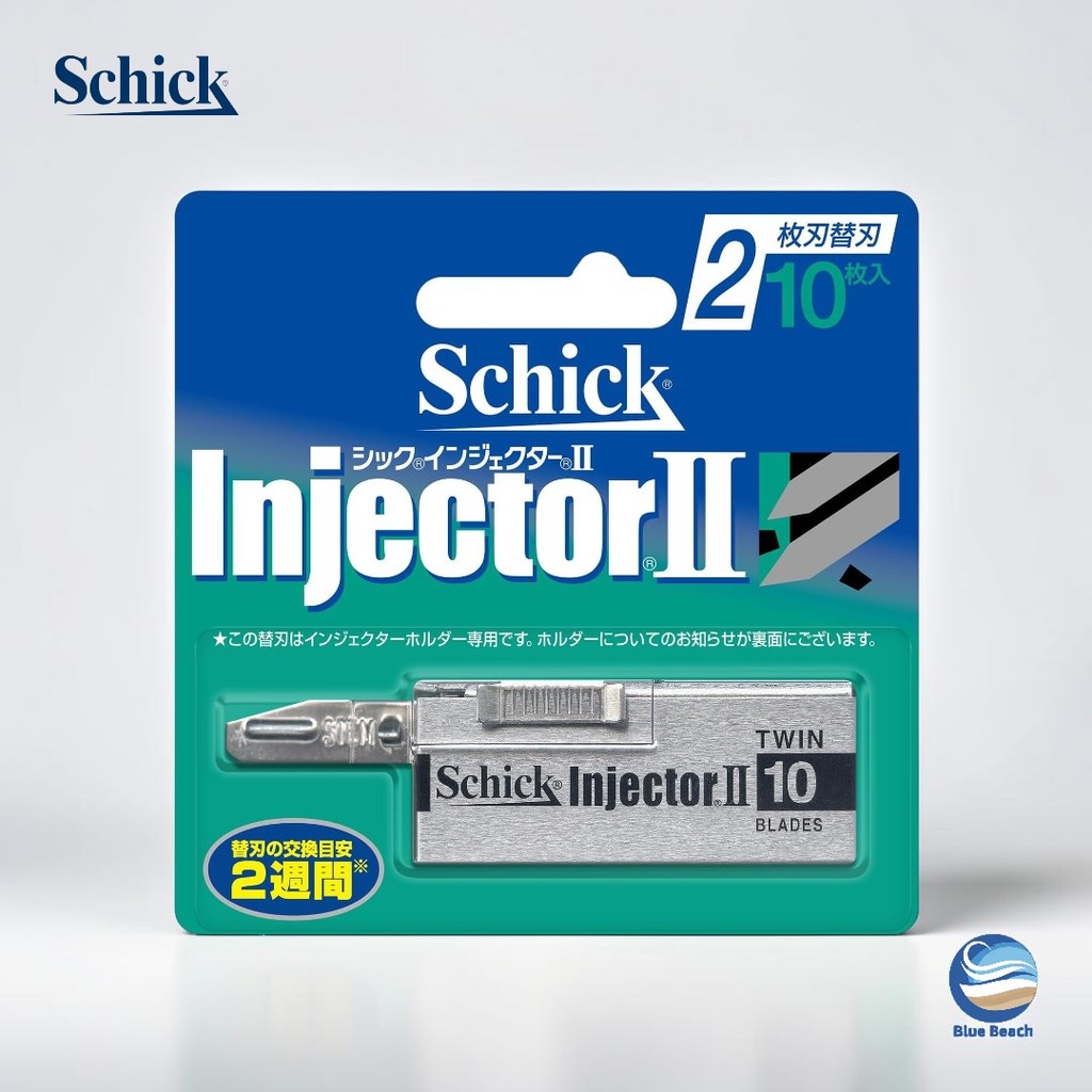 Schick Injector II luoi 2 tang 10 cai thay the/he thong Injector co dien/SMB039/Nhat Ban