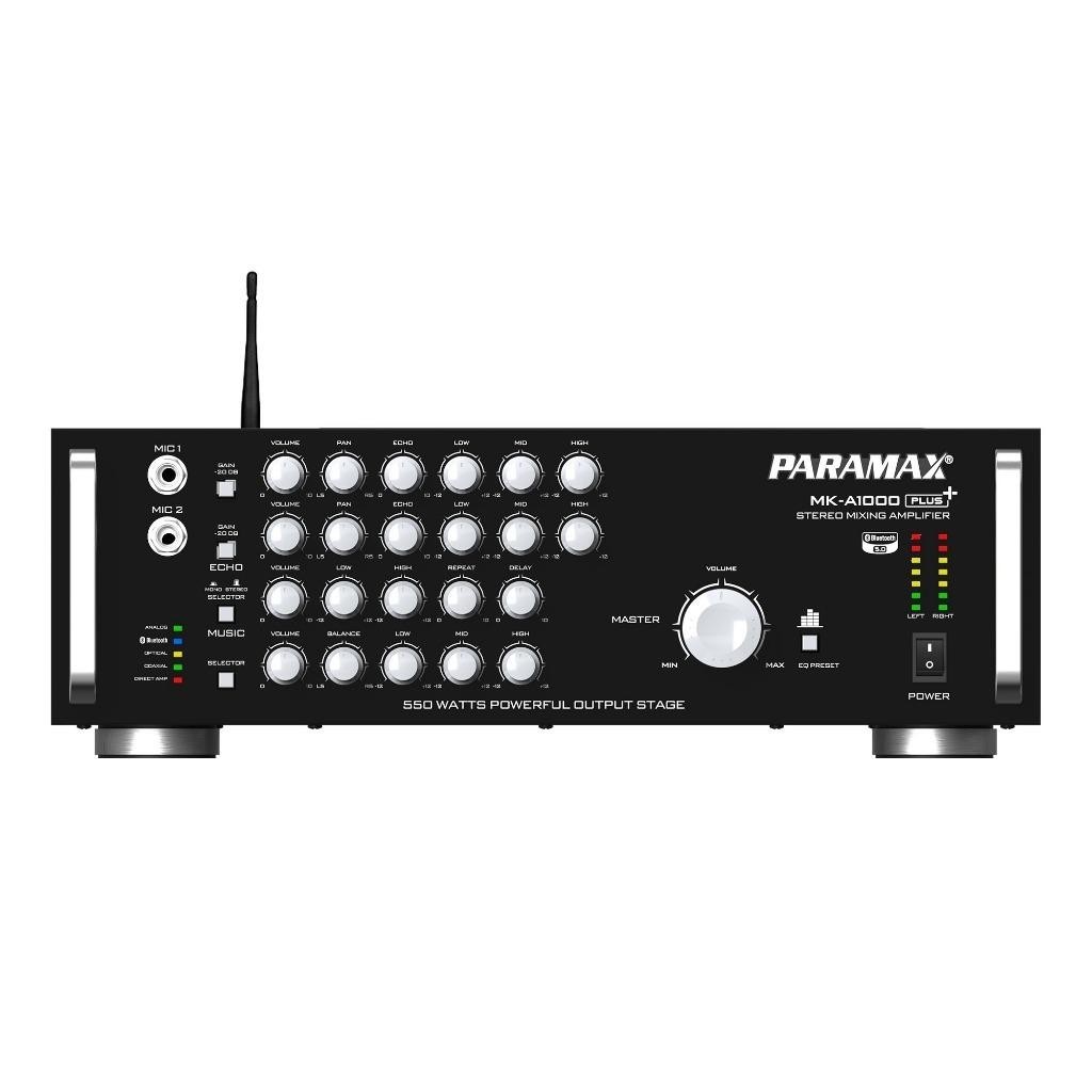 [HCM] Amply Karaoke PARAMAX MK-A1000 PLUS - Hàng Chính Hãng - ND AUDIO
