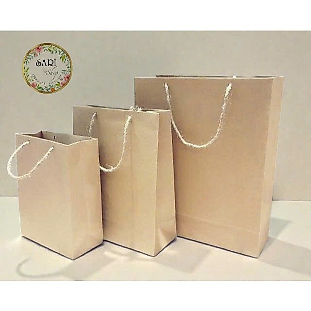 Túi giấy kraft Nhật 180gsm (10 cái)