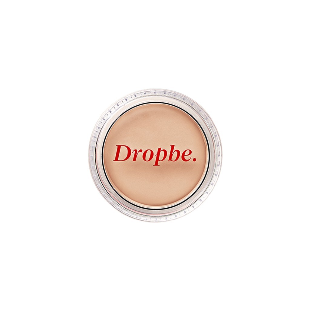 [daiso] Chậu che khuyết điểm màu Dropbe, 04 nắp màu be, 1 cái/ Kem che khuyết điểm Hàn Quốc/ Vỏ màu 