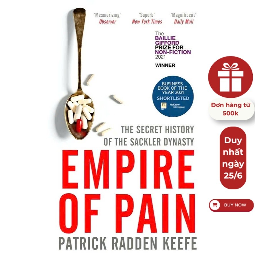 Sách văn hoá xã hội tiếng Anh - Empire Of Pain (Đế Chế Của Nỗi Đau)
