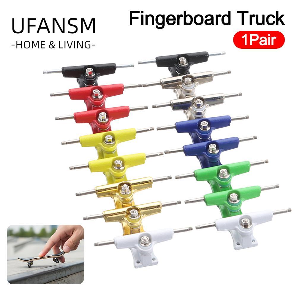 UFASM 1 Cặp Giá đỡ sàn chịu lực, với đai ốc Bu lông xe tải Fingerboard Truck, Bộ sưu tập sở thích đồ