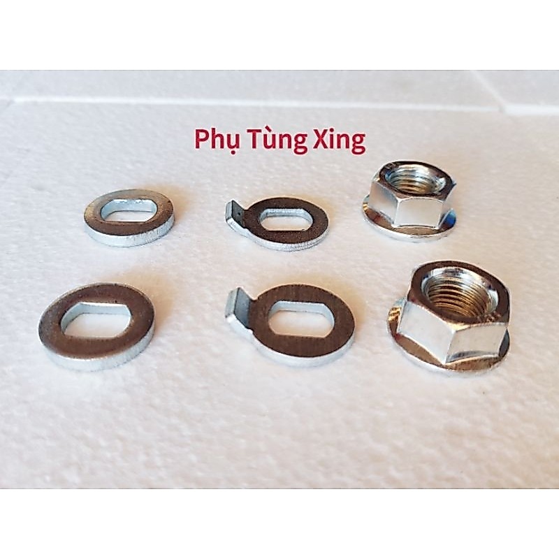 ốc cốt xe đạp điện 350w-500w,Bộ ốc bánh sau xe đạp điện ,Ốc trục động cơ xe điện,phụ kiện xe máy điệ