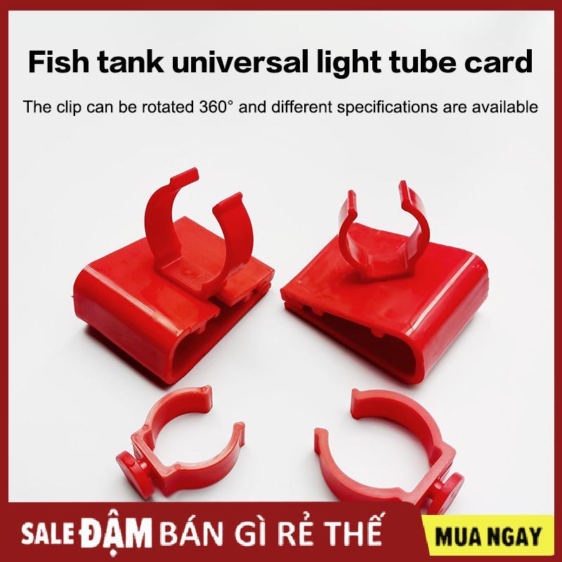 Aquarium LED ánh sáng chủ nước Hose núi Bracket cố định Clip Fish Tank Hose kẹp chìm Fish Tank phụ k