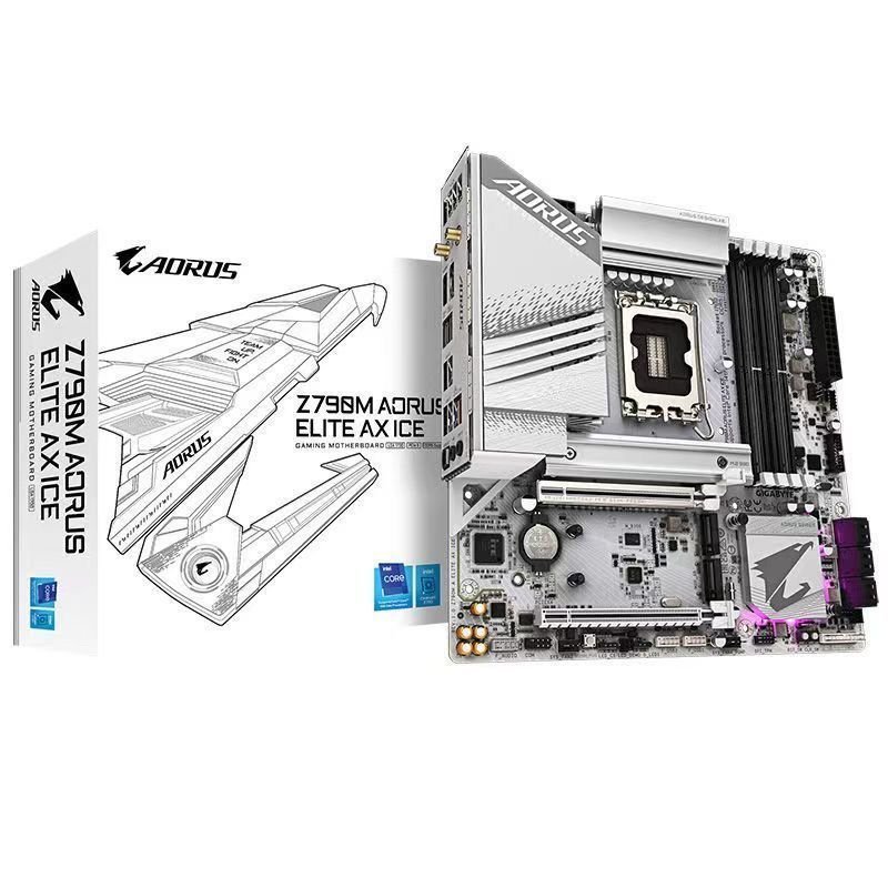 Mainboard Z790M AORUS ELITE AX DDR5 chuyên gaming cho chip Intel thế hệ mới hiệu năng cao