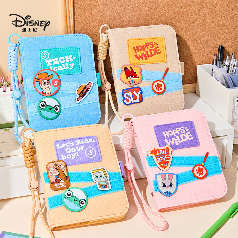 Disney Notebook Mini A6 Giá Trị Cao Di Động Tem Sách Văn Hóa Sáng Tạo Trẻ Em Học Cuộc Sống Cảm Thấy 