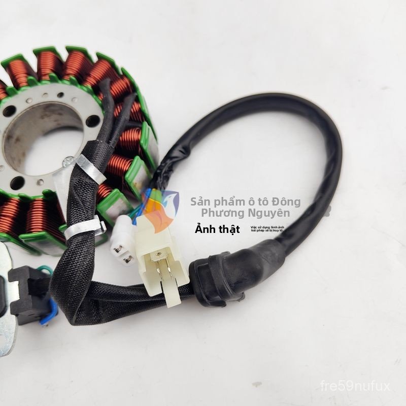 Cuộn lửa mâm lửa xe motor Benda Chinchilla BD300-15 BD300-16 đầu phát điện xe côn tay Cruiser chính 