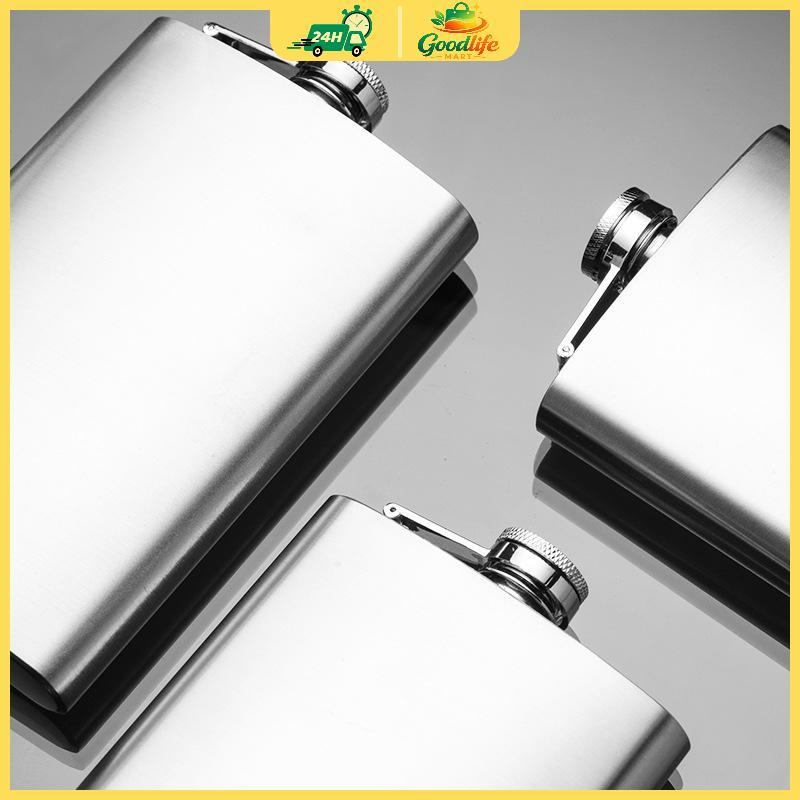 1 4 5 6 7 8oz xách tay mini thép không gỉ rượu Hip Flask cho Chai du lịch chai Mug Flask