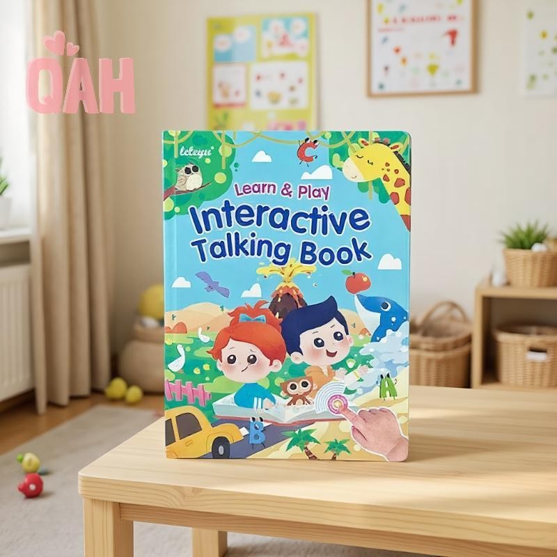 [QAH-t] 1 Cái Ebook Montessori Word Learning Machine Sách Đọc Sách Điện Tử Cho Bé Đồ Chơi Giáo Dục M