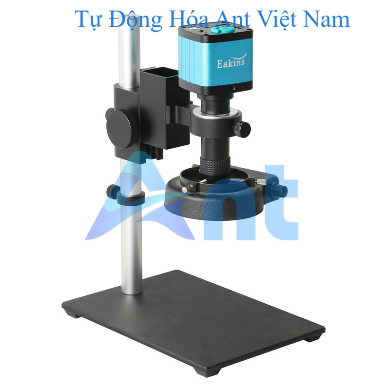 Eakins 48MP 4K HDMI USB Digital Video Monocular Microscope Camera Continus Zoom 100X 130X C-Mount So