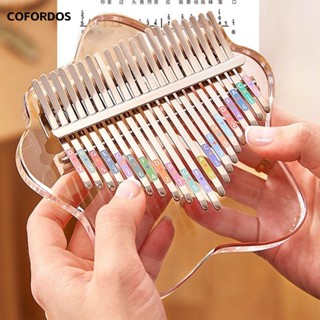 Đàn Piano ngón tay cái COFORDOS, Quà tặng đồ chơi Mini Đàn Piano ngón tay cái Mini, Nhạc cụ âm nhạc Marimba sáng tạo 17 phím Kalimba
