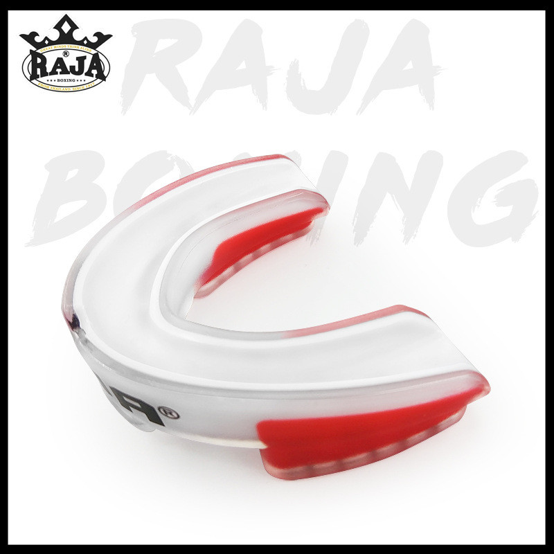 Raja Sports Free Fight Mouthguard Tooth Socket Fighting Muay Thai Competition Mouthguard Tooth Socket Adult and Children fBOu