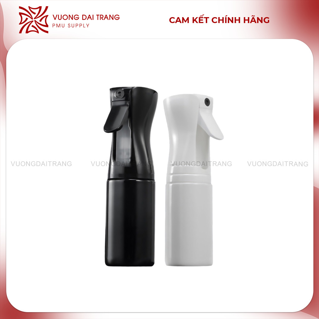 Bình Xịt Phun Sương 300ml Trắng/Đen – Dcpx Vương Đài Trang chính hãng