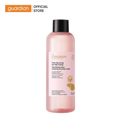 Nước Tẩy Trang Sen Hậu Giang Cocoon Dành Cho Da Rất Nhạy Cảm 500ml | Guardian Việt Nam