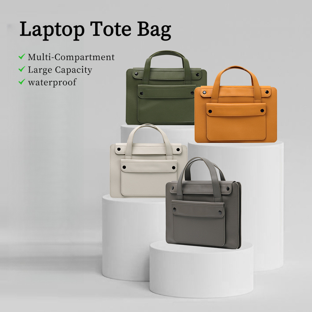 [Túi đựng Laptop Accordion] cho MacBook 14-16 " | Cặp đôi nhiều ngăn sức chứa lớn | Tote có thể mở rộng