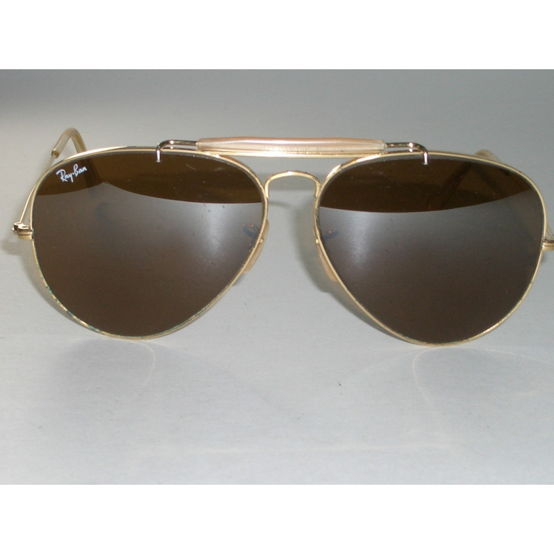 62 [] 14MM VINTAGE B & L RAY-BAN B15 MÀU Tương phản TECH OUTDOORSMAN II Lentes De Sol