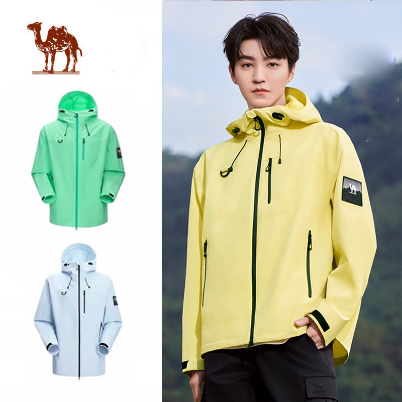 Áo khoác ngoài trời CAMEL CROWN  chống gió và chống nước, phù hợp cho nam và nữ