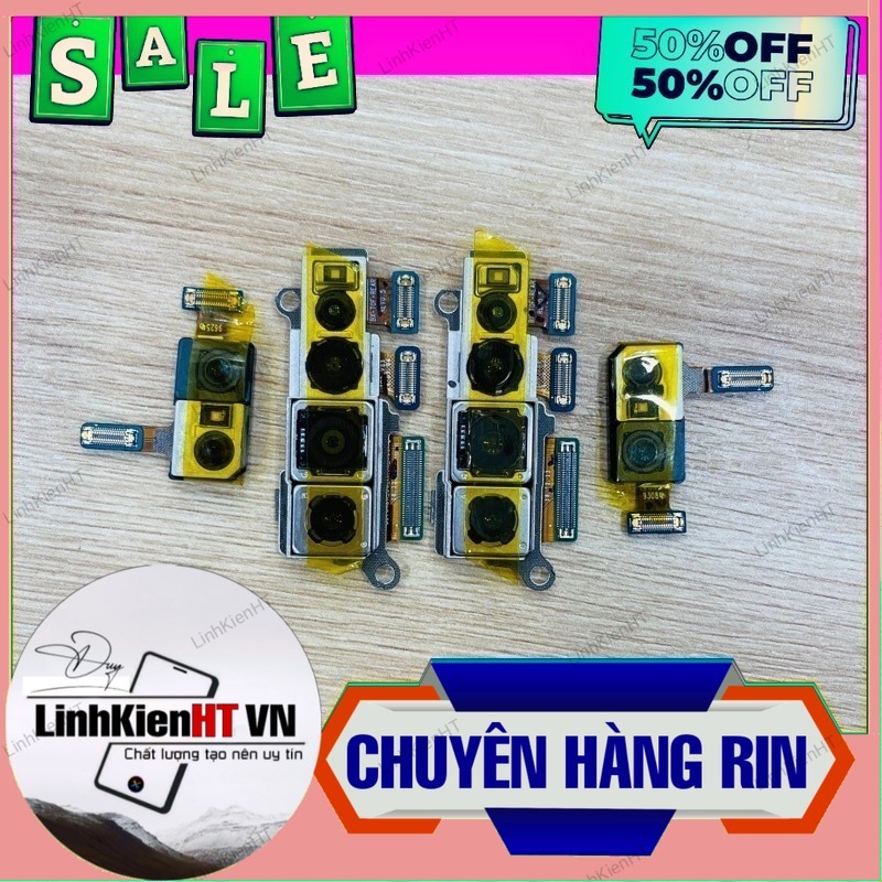 Camera Trước / Camera Sau Samsung S10 5G Rin Bóc Máy / G977 G977N / Camera Trước / Camera Sau