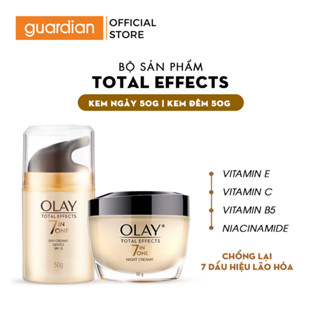 Combo Olay Total Effects Kem Dưỡng Đêm 50g & Olay Kem Dưỡng Ngày SPF 15 50g | Guardian Việt Nam