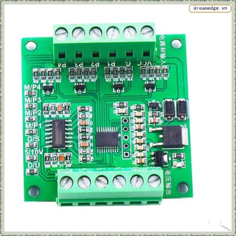 [dreamedge] Mô-đun chuyển đổi điện áp 4 kênh PWM sang mô-đun điện áp 10Hz ~ 1KHz (Nhận dạng tự động)