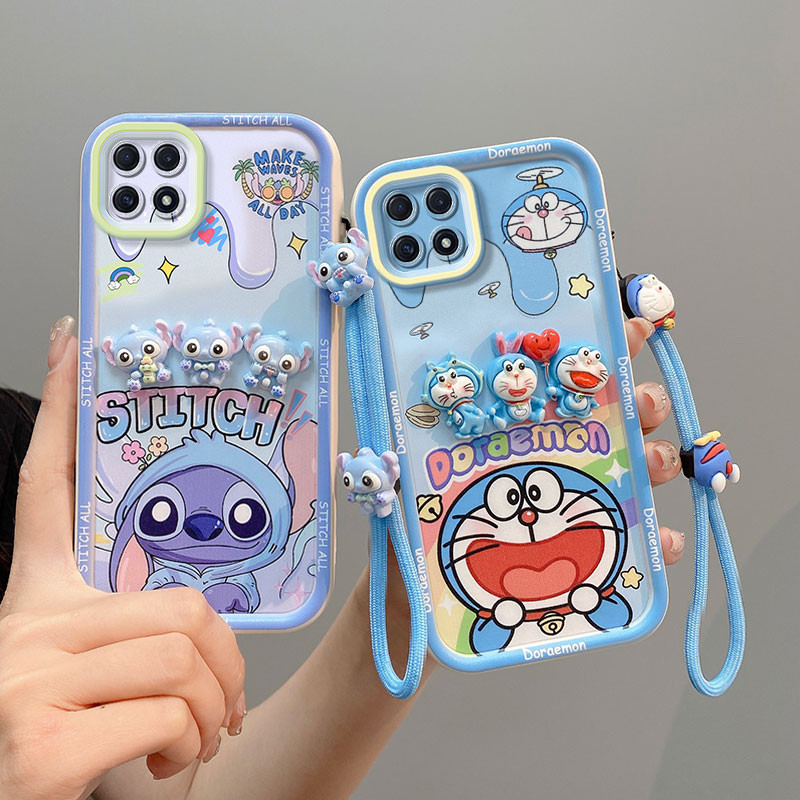 Ốp lưng OPPO A73 5G Ốp điện thoại hoạt hình dễ thương Vỏ ba chiều Vỏ điện thoại mềm dễ thương XX-TYG