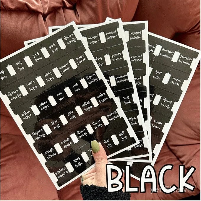 Nhãn PrayerTab Design Cross Sticker s Index 2024Bible Bible Cross Border Z3YI