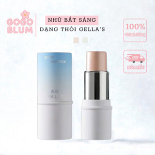   GELLA'S  Phấn Bắt Sáng Highlight Dạng Thỏi Bắt Sáng Gella Glowy Căng Bóng Bền Màu Lâu Trôi 