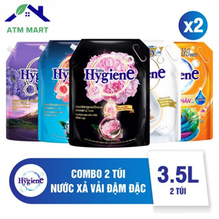   Hoả Tốc HN  Combo 2 Nước Xả Vải Đậm Đặc Hygiene 3.5L Hàng Chính Hãng Sản Xuẩt Tại VN 