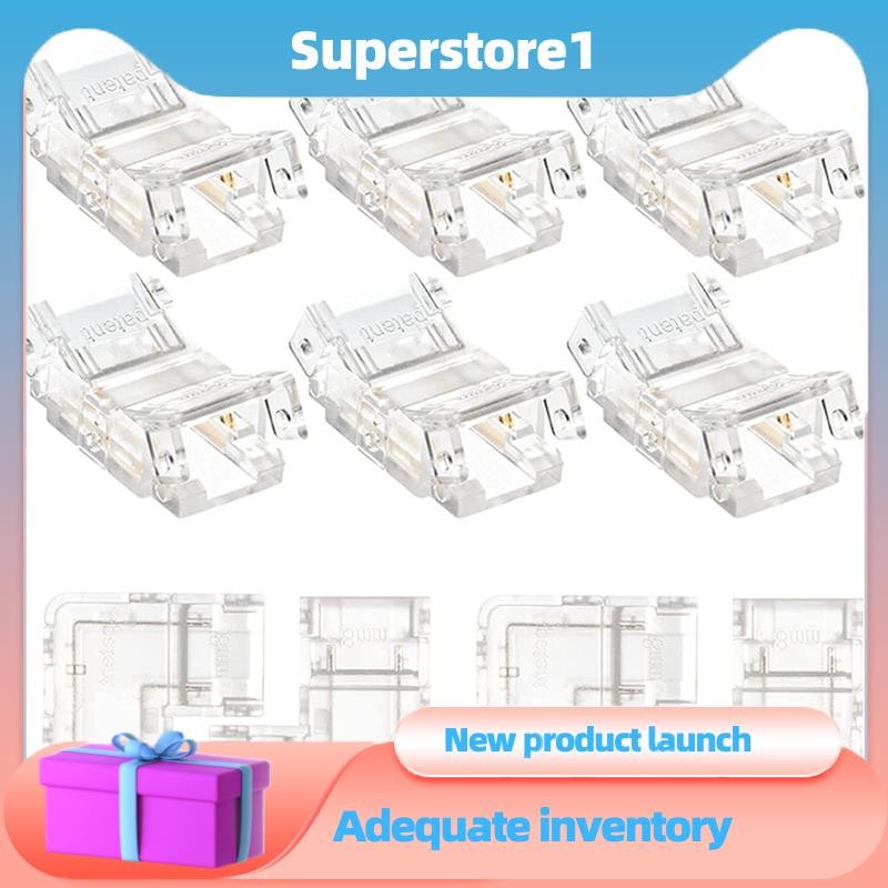 10 Chiếc 2 Pin 8Mm Cob LED Bộ Kết Nối Phụ Kiện Thay Thế Cho 8Mm Cob LED Dải Lights.superstore1