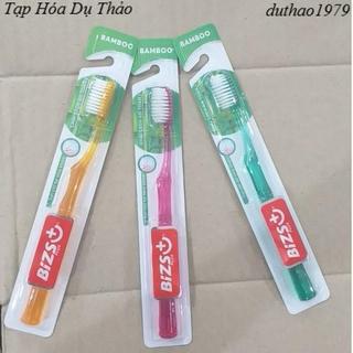 Bàn chải đánh răng Biz+ Bamboo chính hãng 21k/1 cái