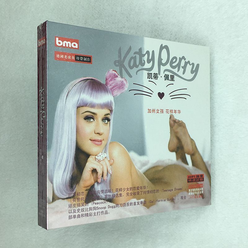 Katy Perry Katy Perry California Girls Album Đầu Tiên Chính Hãng Đĩa cd Đĩa Nhạc Bài Hát Đĩa 6.17.0
