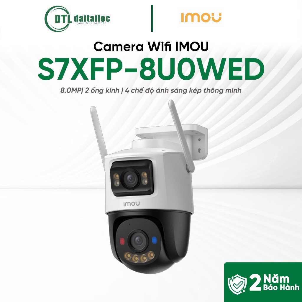 Camera Wifi Imou S7XFP-8U0WED (8MP/NGOÀI TRỜI/FULL COLOR) | Chính Hãng | Bảo Hành 24 Tháng