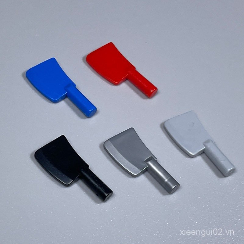 MOC Khối xây dựng hạt nhỏ Mô hình nhỏ cầm tay 98369 Đạo cụ cắt rau củ Đồ chơi nhựa KZY1