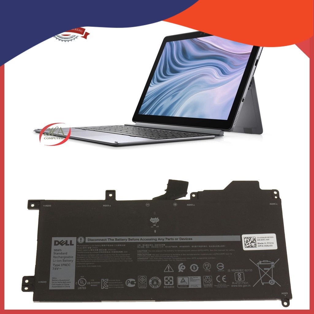 Pin Thay Thế Laptop Dell Latitude 7210 2-in-1