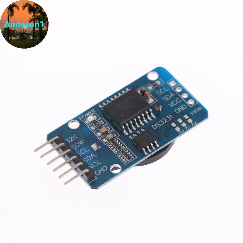 Annasun 1 Cái Hẹn Giờ Mô Đun Bộ Nhớ DS3231 AT24C32 IIC RTC Module Có Pin Clo Thay Thế DS1307 I2C RTC