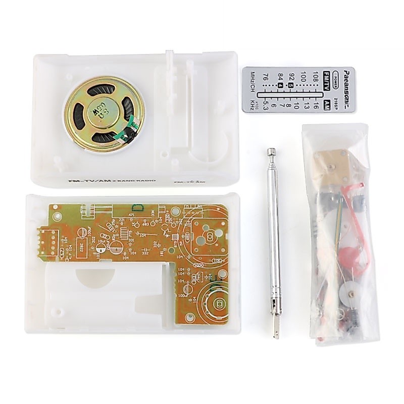 Bộ Lắp Ráp Radio CF210SP AM/FM DIY Cho Học Sinh
