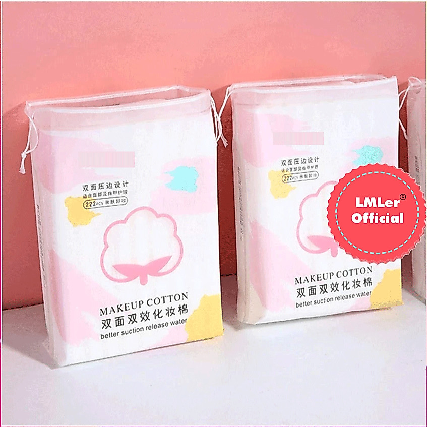 [Chính hãng] Bông Tẩy Trang Laneila 3 Lớp 222 miếng Mềm Mịn Dai P0171