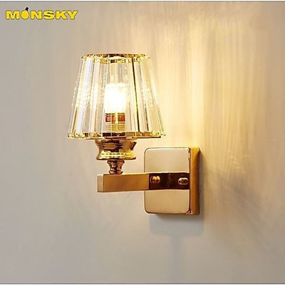 Đèn tường MONSKY CAVIS pha lê cao cấp trang trí nội thất hiện đại kèm bóng LED cao cấp (316)