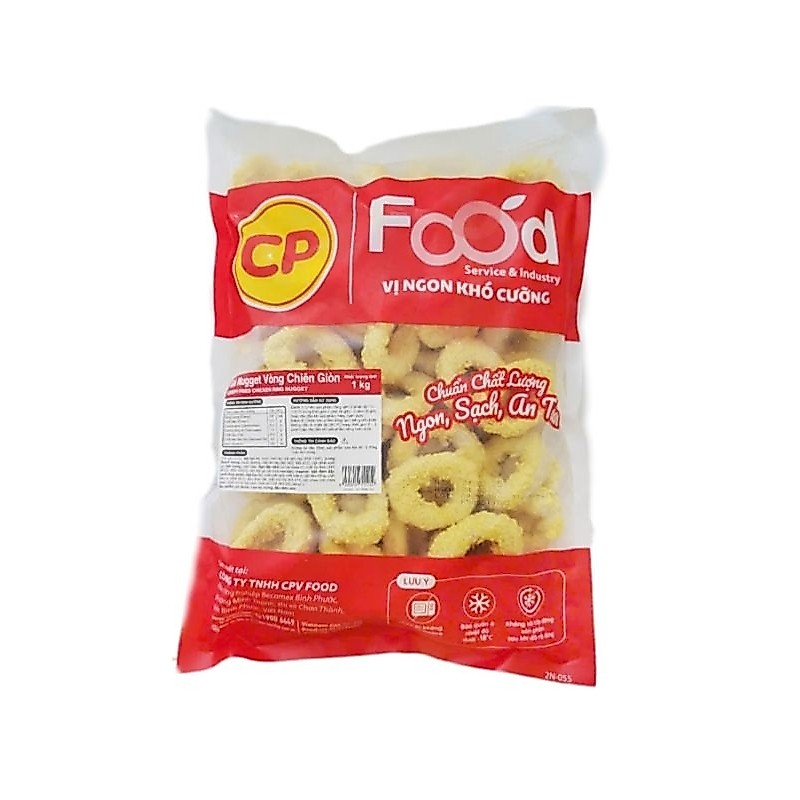 Gà nugget vòng CP gói 1kg