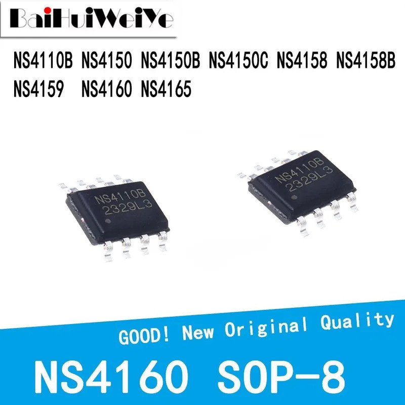 5 Chiếc NS4160 NS4110B NS4150 NS4150B NS4150C NS4158 NS4158B NS4159 NS4165 SOP-8 SMD Chip Tốt Mới