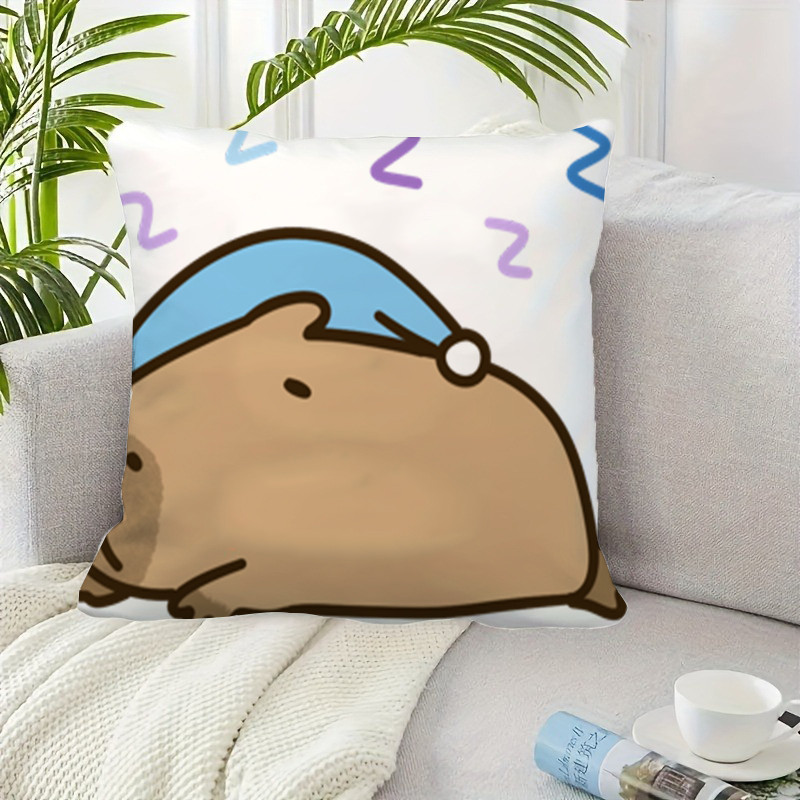 Emojis Sáng Tạo Kapibala Dolphin Gối ins Sofa Đệm Đơn Giản Và Dễ Thương Carto