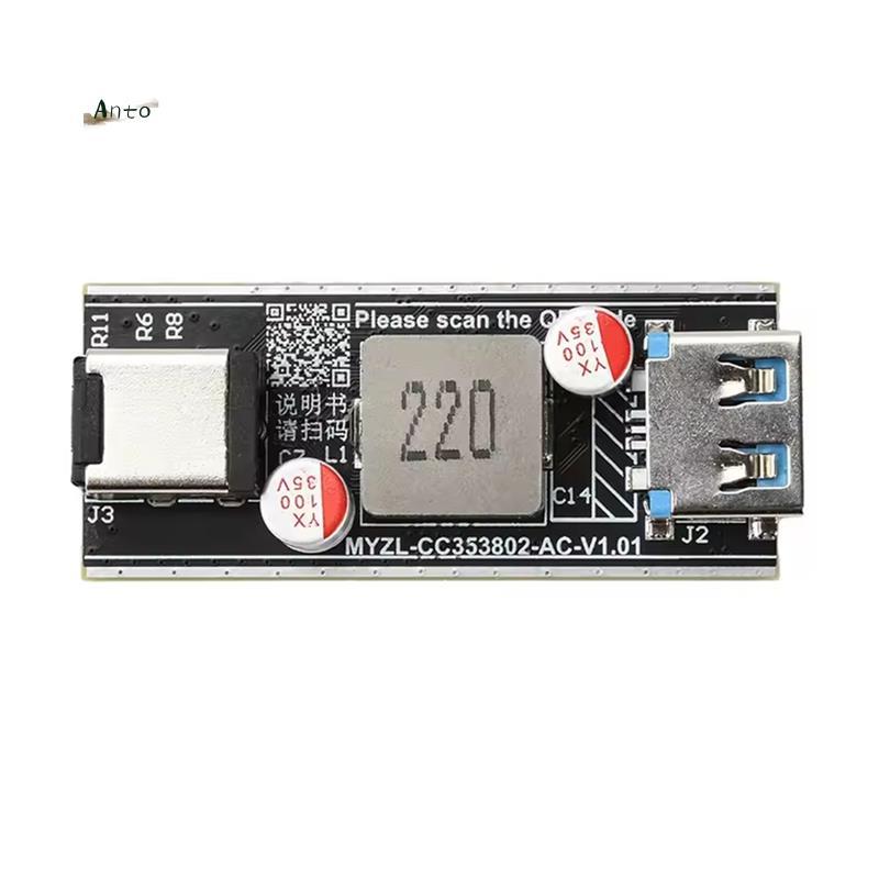 Giao thức đầy đủ PD140W / 100W Mô-đun sạc nhanh cho bo mạch chủ DIY Bộ sạc máy tính để bàn thông min